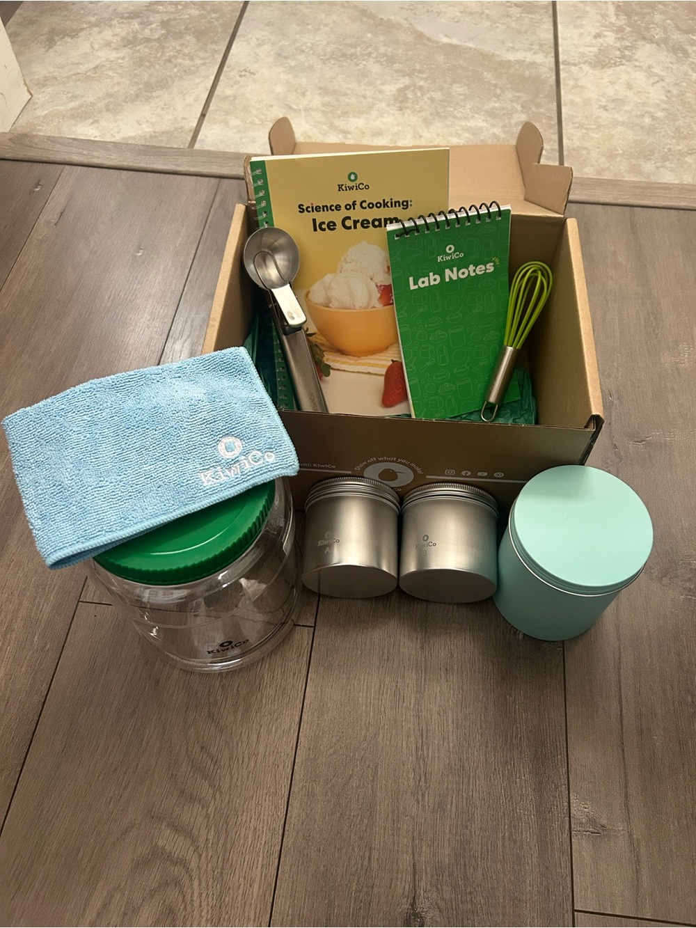 NEW - KiwiCo Science of Cooking: Ice Cream Kit - STEM Chemistry